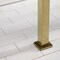 Kingston Brass VPB3328SQ7 28-Inch Stainless Steel Console Sink Legs, Brushed Brass VPB3328SQ7 - alternate 2